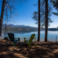 Two separate Whitefish Lake lots with a total of 121 ft of Frontage 